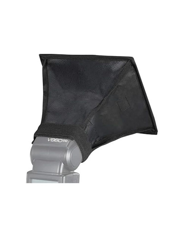 6x7 дюймов Складной мини-софтбокс универсальный диффузор вспышки для Canon Nikon Sony - Изображение 4 из 4