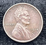 1914-D 1C Lincoln Cent in Extra Fine Condition, Brown Color, Full Bow Tie Denver Lincoln Wheat
