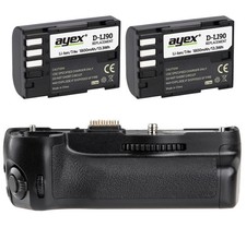 ayex Batteriegriff für Pentax K5/ K7 ähnlich D-BG4 inkl. 2x D-Li90 Akku