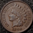 1890 Indian Head Cent - XF - 1C