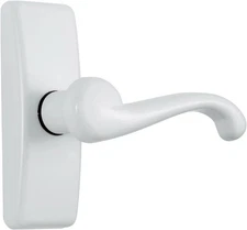 GL Lever Handle Set for Storm Doors and Screen Doors, White