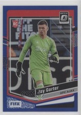 2023-24 Panini Donruss FIFA Optic Blue Prizm 96/99 Jay Gorter #150 b6y