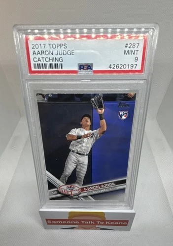 2017 Topps - Aaron Judge #287 Fielding (RC) PSA 9