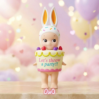 Sonny Angel 15th Anniversary Secret Colorful Cake Rabbit Figure