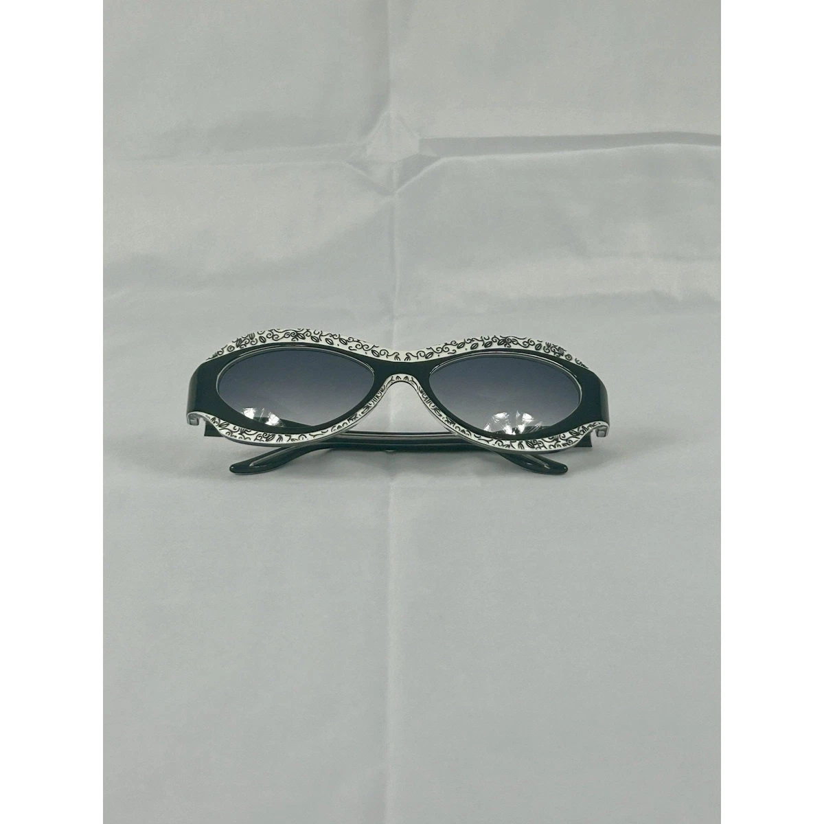 ANNA SUI Sonnenbrille Damen schwarz weiß  Cat Eye medium AS50101 Venezianisch Anna Sui AS50891A Sunglasses main image 4