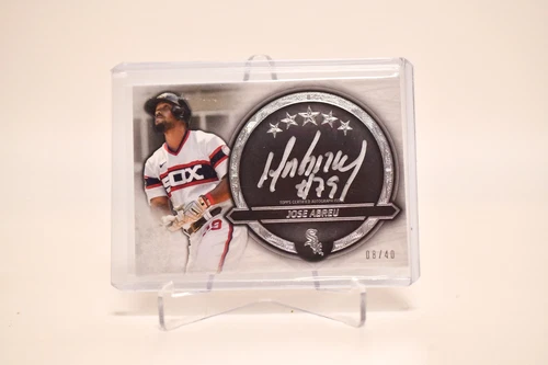 2021 Topps Five Star Jose Abreu Auto Silver Signatures SS-JAB /40 CHI White Sox