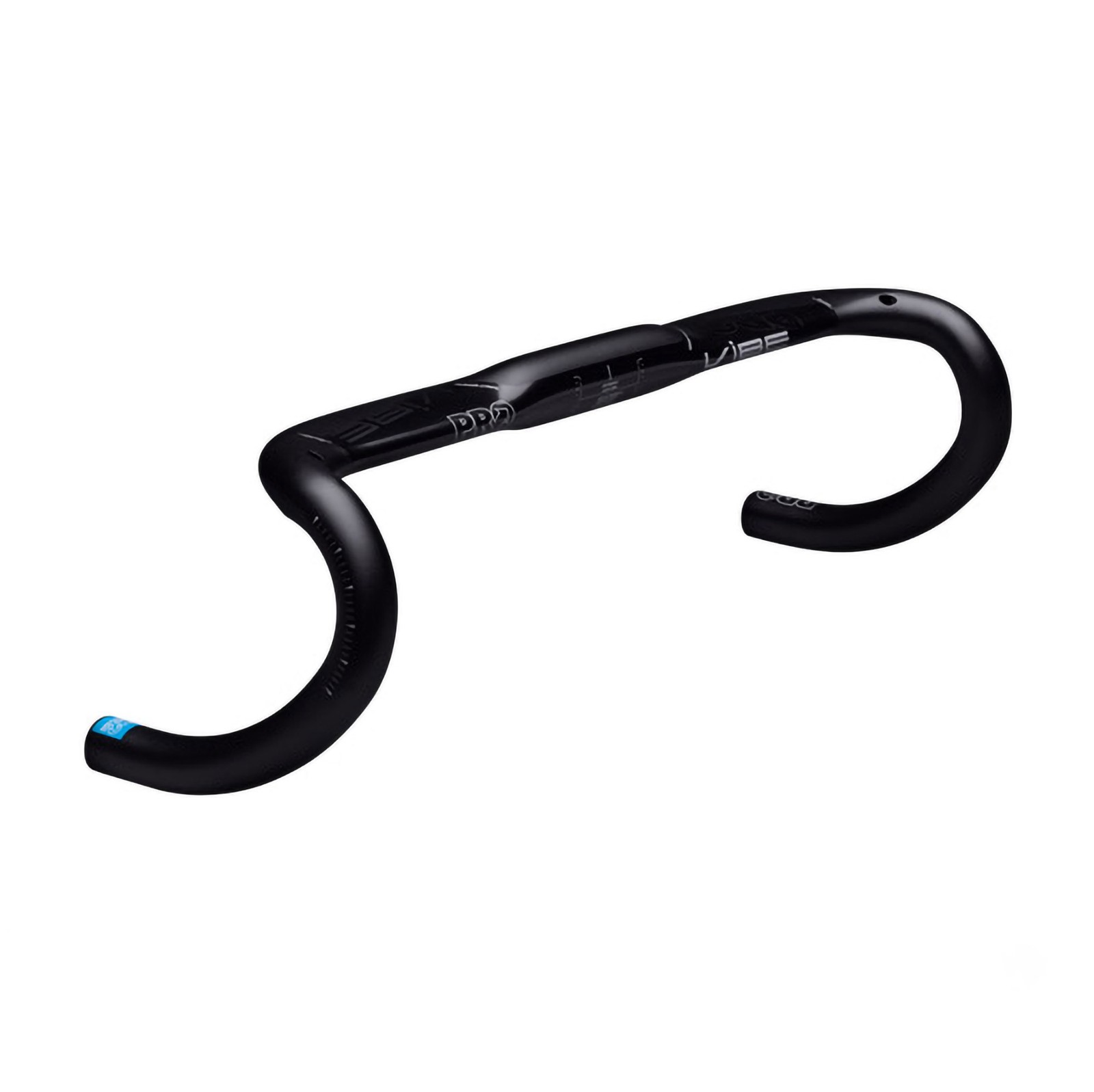 PRO Vibe Aero Alloy Handlebar, 38cm Width, Compact Shape - Road / Race Bike