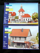 VAUPE H0 Konvolut Bausätze 8161 und 8065 Bauschlosserei/Kirche, ungeöffnete OVP