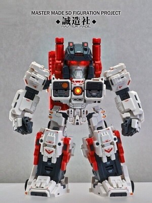 Master Made Transforms Sdt-01 Titan Mobile City Q Version Metroplex + BUST Add-o