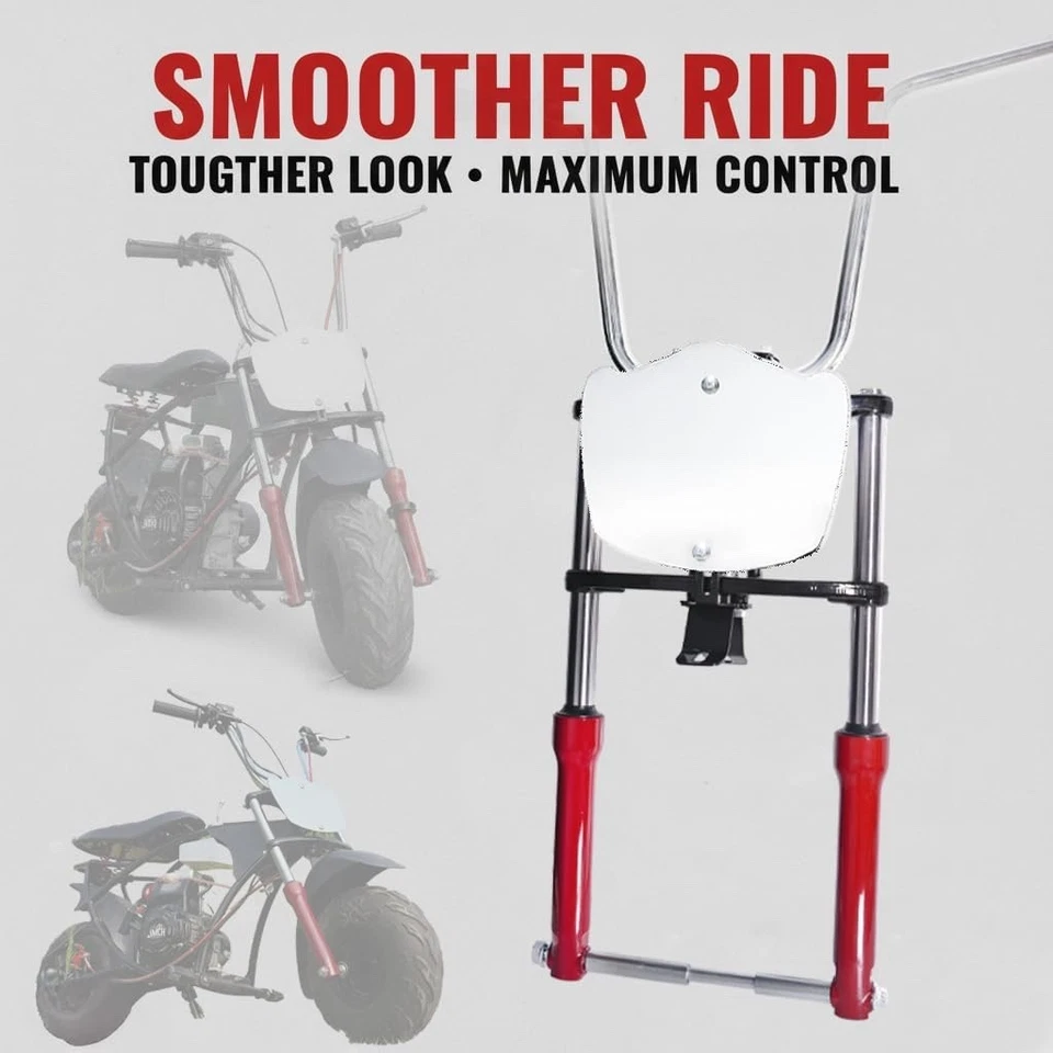 MINI BIKE FRONT FORK SUSPENSION KIT for Coleman CT100U CC100X B100, FRP GMB100 - Image 3 of 4