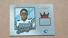 2002-DONRUSS-RANDY MOSS LEATHER KINGS GAME BALL RELIC-/250-VIKINGS