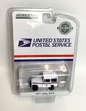 New In Box GREENLIGHT Exclusive United States Postal States 1971 JEEP DJ-5