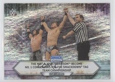 2021 Topps WWE SmackDown Silver Foilboard The Miz John Morrison #12 09dw