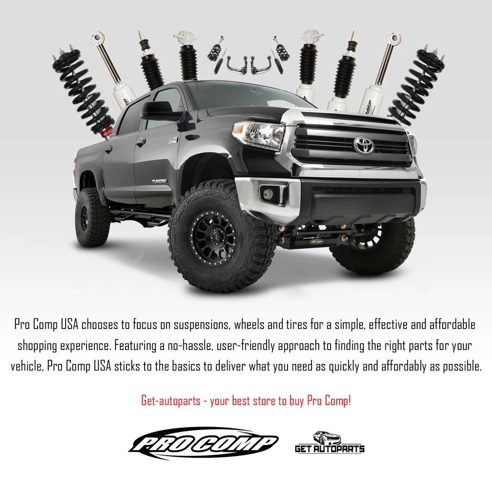 Kit de 4 Amortiguadores Pro Comp para Chevrolet Avalanche 1500 02-06 2x2 Foto 4 de 4