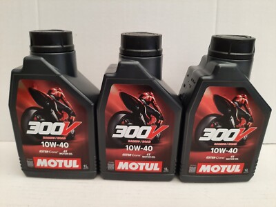 15,13 /l Motul 300V Factory Line Road Racing 10W-40 3 x 1 Ltr  Premium Motoröl