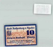 39609075 - 8803 Rothenburg emergency note 10 Pfennig Ansbach LKR 1921
