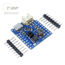 Battery Shield For WeMos D1 mini single lithium battery charging  boost