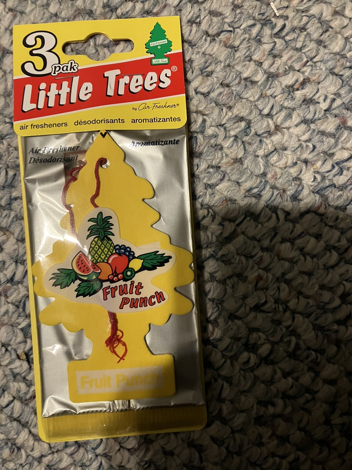 6 Little Tree Fruit Punch Air Fresheners Discontinued Scent Rare