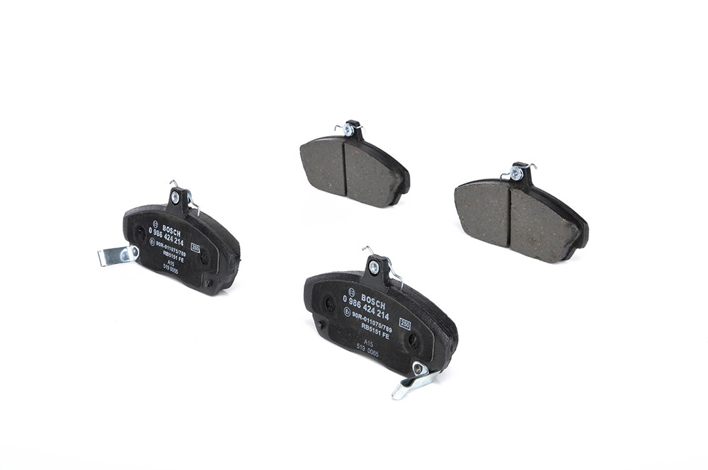 Plaquettes de frein avant Bosch BP097 pour stopper les sifflements au freinage