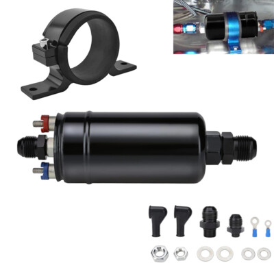 #ad Universal External Inline Electric High Pressure Fuel Pump E85 0580254044 Black $33.03