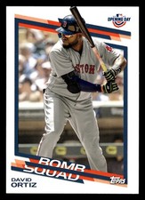2022 Topps Opening Day Bomb Squad #BS-22 David Ortiz Boston Red Sox