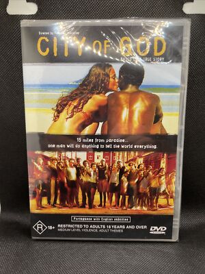 CITY OF GOD (2002) DVD BRAND NEW & SEALED TRUE STORY FAVELLAS BRAZIL CRIME RARE!
