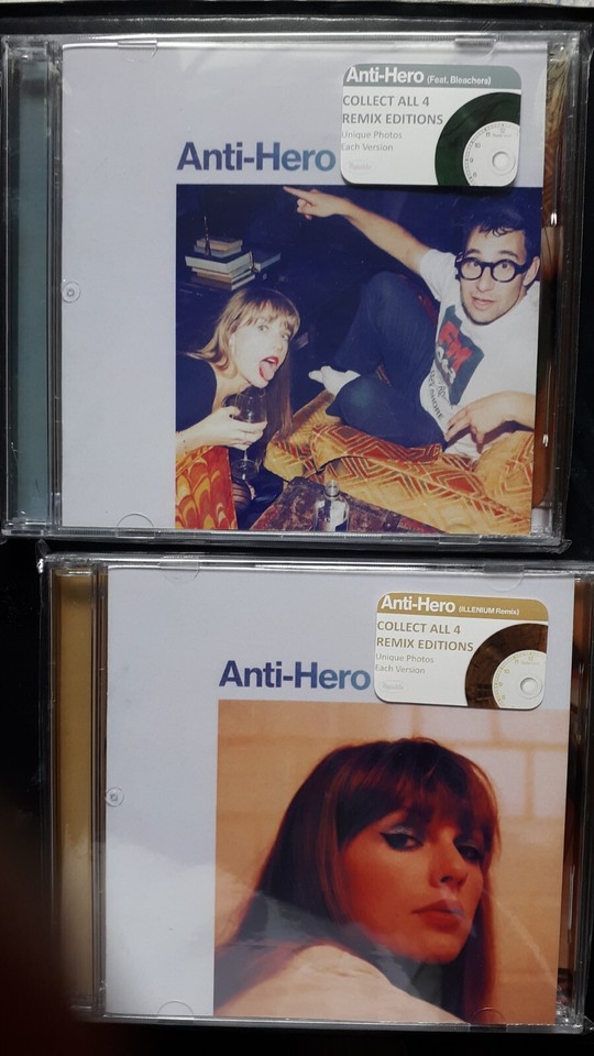 Taylor Swift ANTIHERO CD singles, MidnightsFeat.Bleachers/Illenium