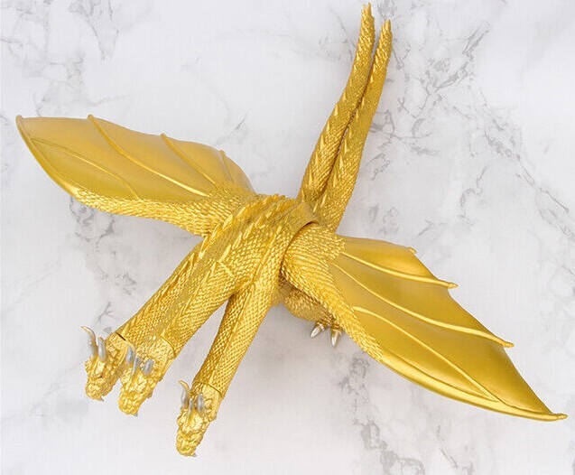YELLO  【QUEEN GHIPORAH FLAT LONG】　M Tamashii Nations - Godzilla: King of The Monsters - King Ghidorah