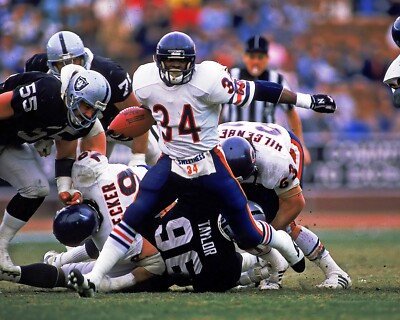 Walter Payton #34 Chicago Bears NFL 8