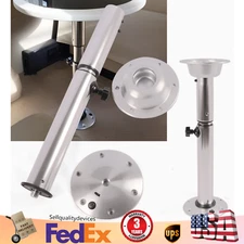 Marine Boat Table Mount - RV Caravan Adjustable Height Table Pedestal  Aluminum