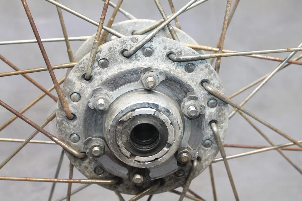  1976 HONDA CB750F OEM FRONT WHEEL RIM 19x1.85 - Image 2 of 4