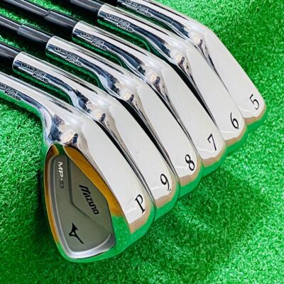 MIZUNO Left Handed Iron Set MP-53 5-9,P JPX MI-200 Flex R