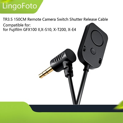 TR3.5 150CM Remote Camera Switch Shutter Release Cable for Fujifilm GFX100 II