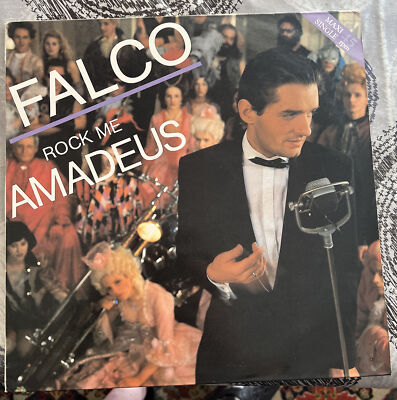 Falco - Rock Me Amadeus American Ext / VG / VG+ 12'' VINILO VINYL