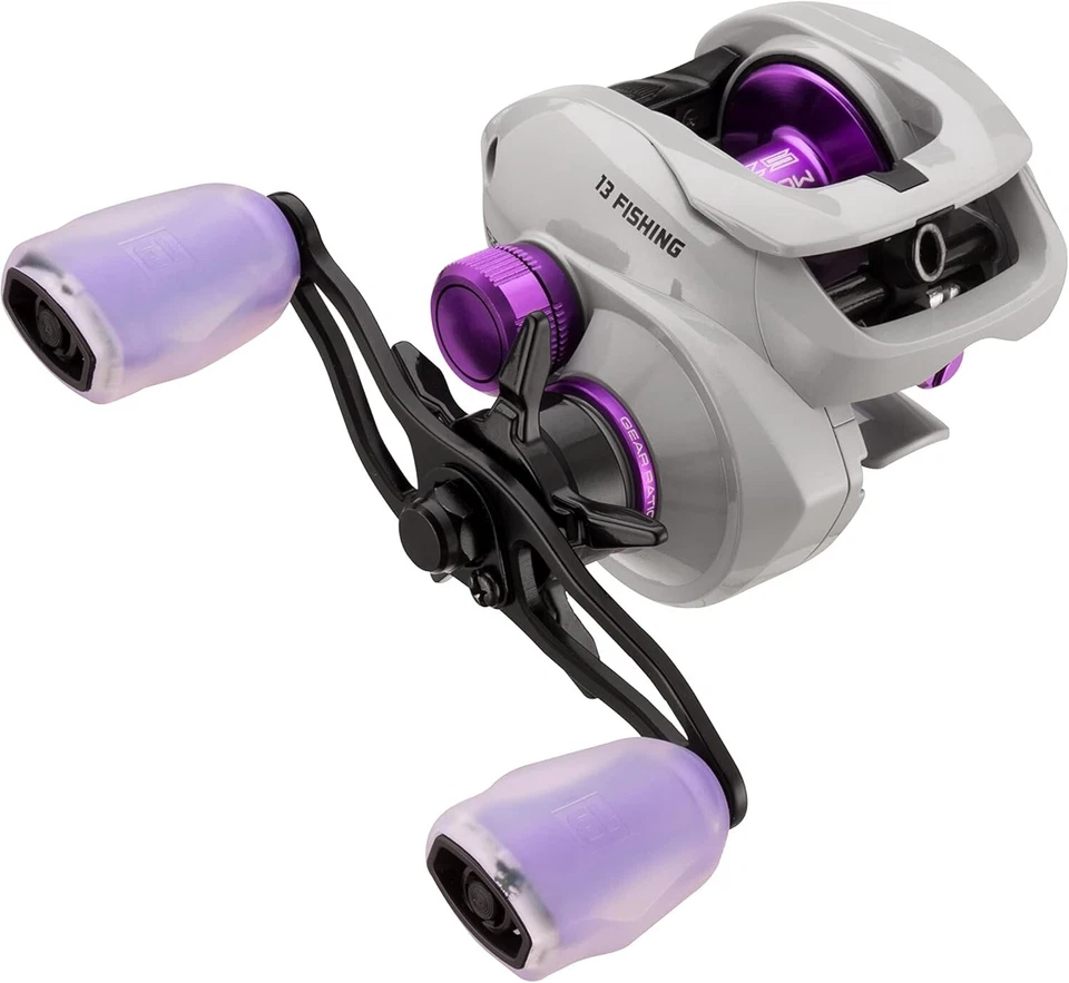 13 FISHING Modus SZ2 Baitcast Reel - 7.3:1 Gear Ratio, Right Hand #MODSZ2-7.3-RH