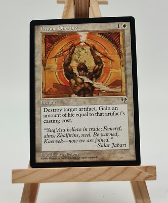 Divine Offering Mirage Magic Karte MTG englisch (Göttliche Gabe)