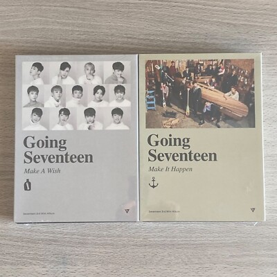 New Sealed SEVENTEEN Going Seventeen Make A Wish ver. + Make It
