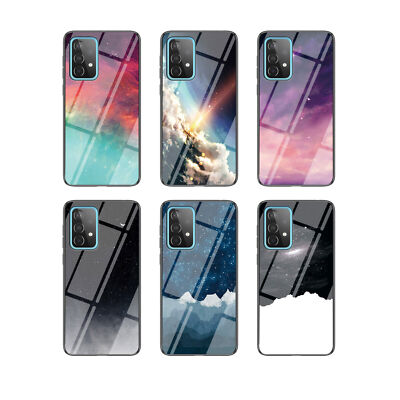 Glass Sky Sunset Phone Case For Huawei Mate 50 60 20X P60 P50 P40 Y9 Y7 Nova Y90
