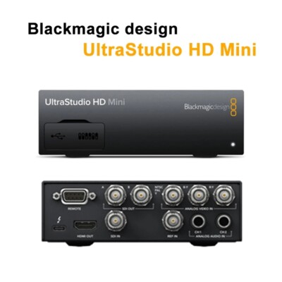 Blackmagic Design UltraStudio HD Mini Video Switcher 3G-SDI Broadcast Streaming