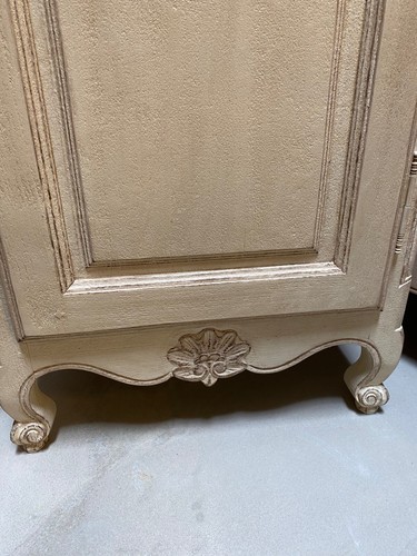 BONNETIÈRE ARMOIRE LOUIS XV PROVENCALE PATINE A L'ANCIENNE - Photo 4/7