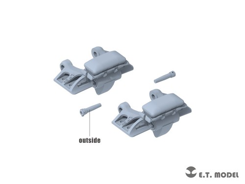 1/35 ET Model WWII German Sd.kfz.251/Sd.kfz.11 Track links & Sprockets (Early) - Bild 9 von 14