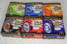  All 6 McDonalds Happy Meal Yomega Yoyos w/ O...