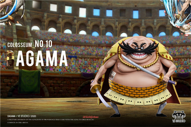 ワンピース A+-STUDIO ダガマ フィギュア YZ Studio One Piece DAGAMA Resin Model Painted Statue In Stock