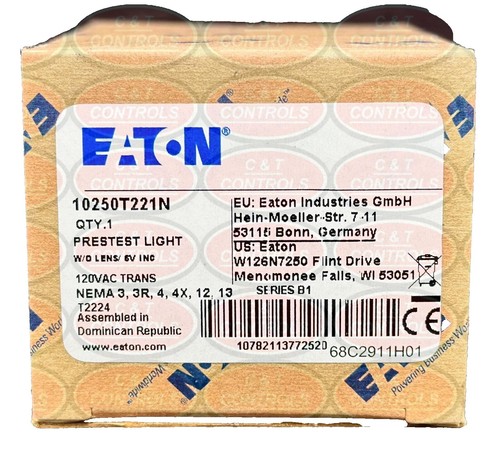 1PCS NEW EATON MOELLER T0-2-15679/I1/SVB-SW Disconnecting switch