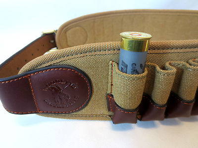 canvas gun belt