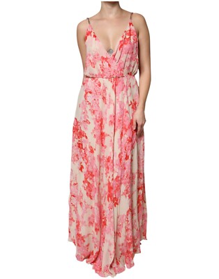 イタリア アンナモリナーリ ANNA MOLINARI キャミソール　バレリーナ ANNA MOLINARI Dress Multicolor Floral Viscose SleevelessMaxi IT44