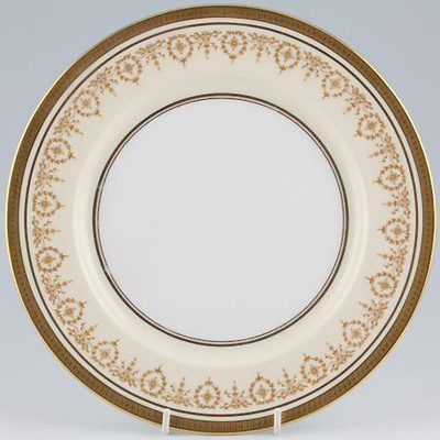 AYNSLEY GOLD DOWERY Salad Plate  NEW NEVER USED made in England 