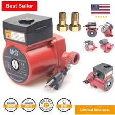 Flexible Application Solar Circulator Pump - SMART Connector - Efficient 110V