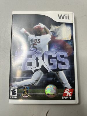 The BIGS MLB Baseball 2K Sports Nintendo Wii Complete w Manual CIB