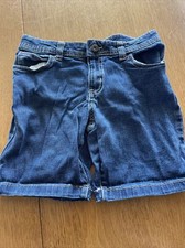 Girls Faded Glory Denim Jean Shorts Size 12
